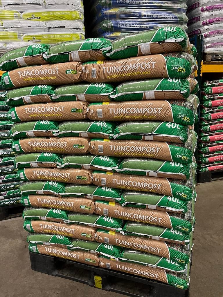 Groencompost Klasse A voor optimale bodemstructuur, Ophalen, Compost