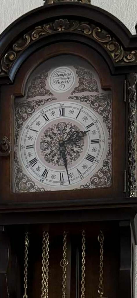 Tempus Fugit Wandklok, Antiek en Kunst, Ophalen of Verzenden
