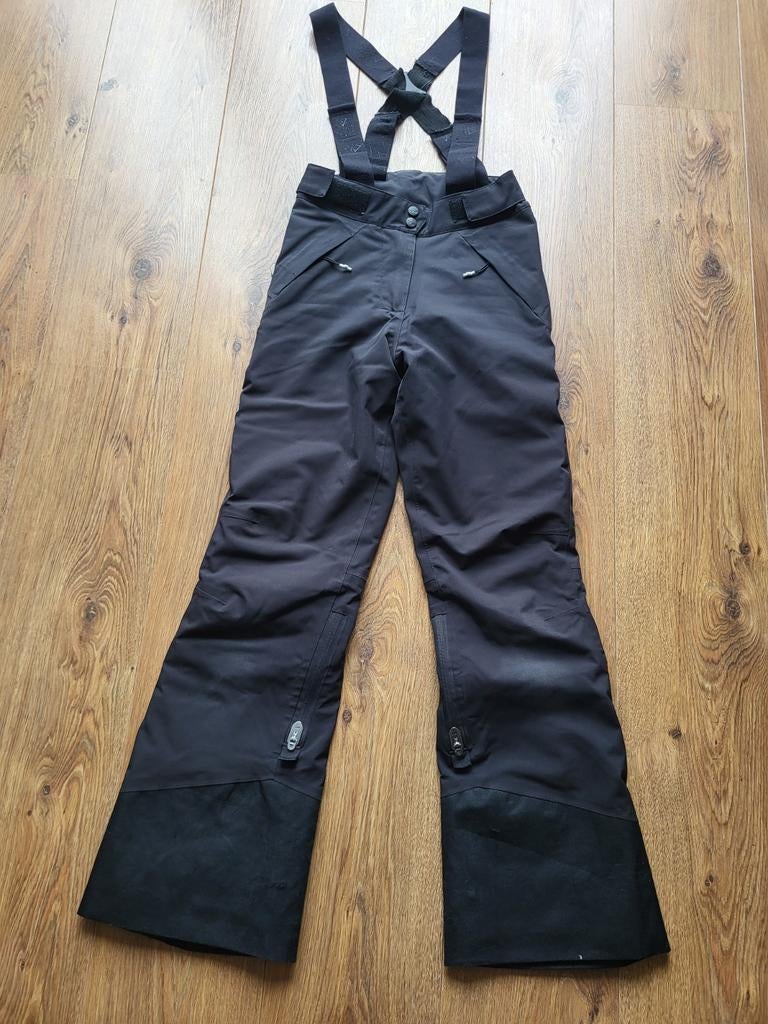 Wedze zwarte skibroek pull n fit 152/158, Broek, Ophalen of Verzenden, Wedze, Maat 34 (XS) of kleiner