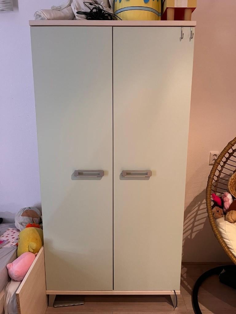 Meidenkamer set - kast + bureau + ladekast + boekenkast, Ophalen of Verzenden, Zo goed als nieuw, Meisje