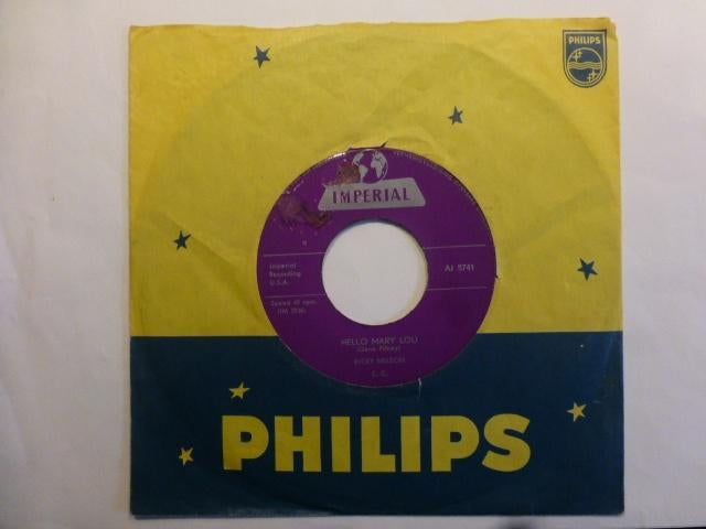 Ricky Nelson. Hello Mary Lou. / Travelin' man., Cd's en Dvd's, Vinyl Singles, Gebruikt, 7 inch, Single, Ophalen of Verzenden