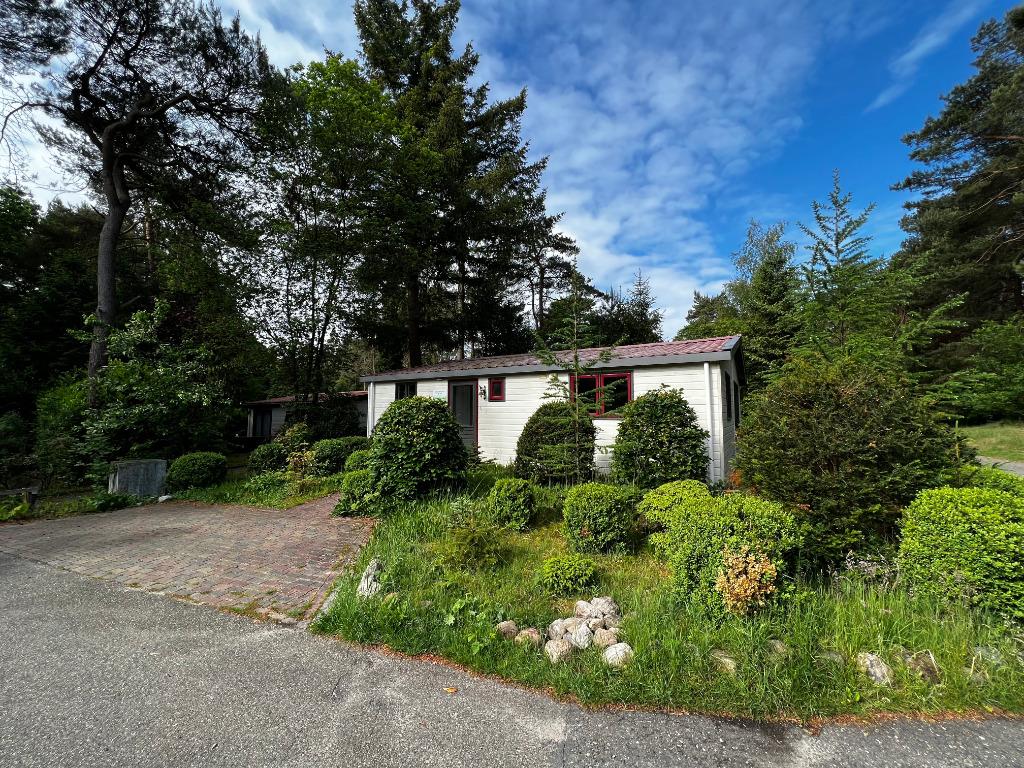Chalet in bosrijk Drenthe te huur!, In bos, 2 slaapkamers, Tv, Landelijk