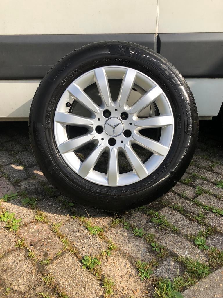 Mercedes Velgen 16 inch (4 stuks), Auto-onderdelen, Banden en Velgen, Ophalen, Gebruikt, Velg(en), 16 inch