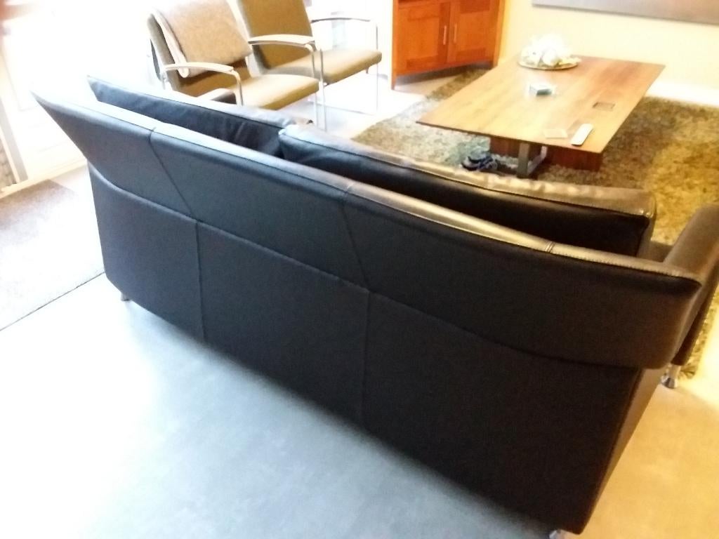 bankstellen, Huis en Inrichting, Ophalen, Gebruikt, 150 tot 200 cm, Driepersoons