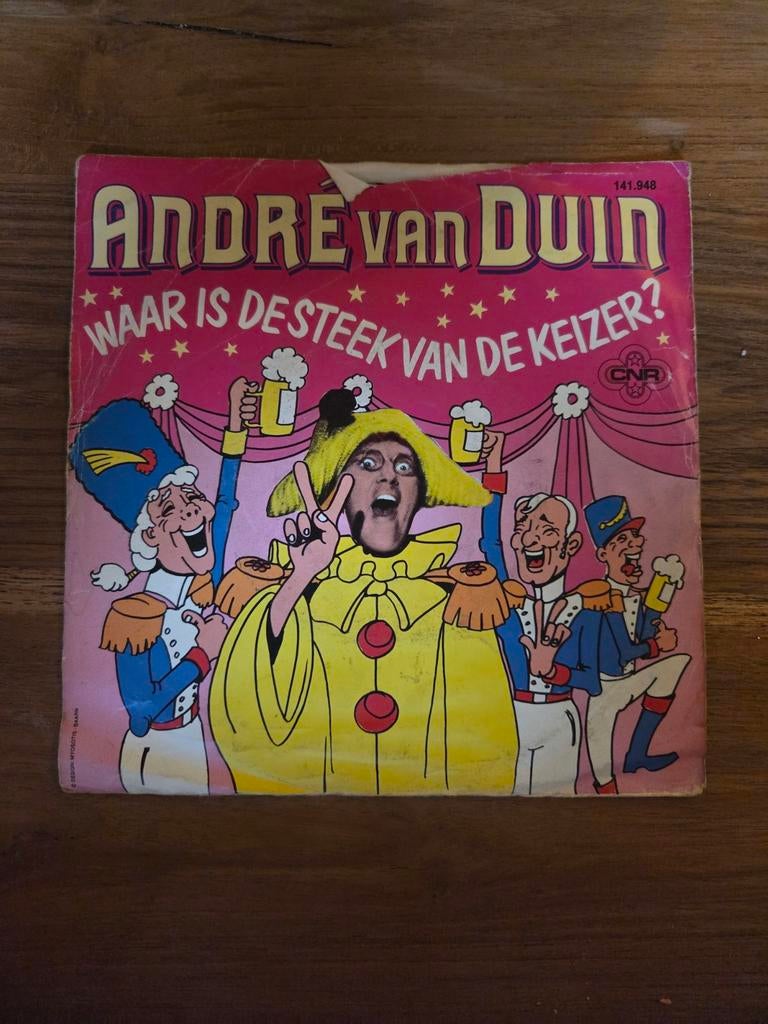 Andre van Duin -Waar is de steek van de Keizer ?, Gebruikt, 7 inch, Single, Ophalen of Verzenden