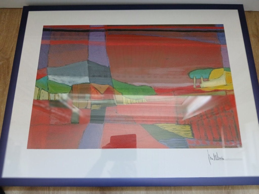 Ton Schulten, Overige techniek, Gesigneerd, Abstract, Ophalen