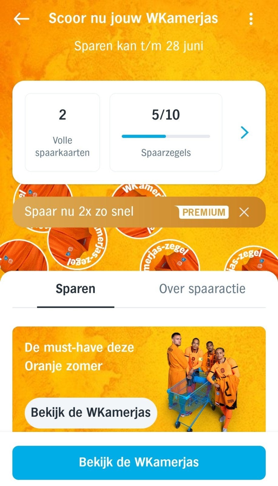 AH Wkamerjas zegels volle spaarkaarten ruilen, Albert Heijn, Ophalen