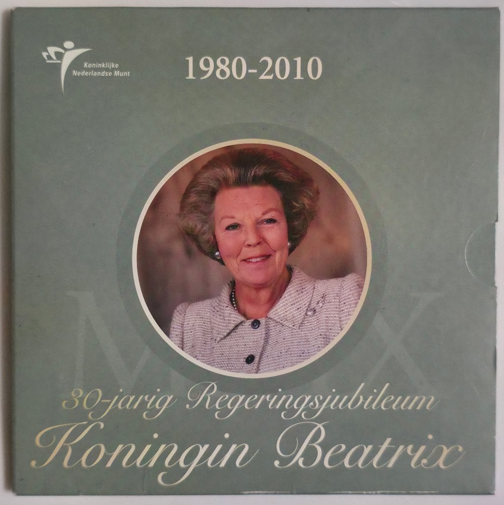 Themaset 2010 – Koningin Beatrix – Zilver, Setje, Koningin Beatrix, Zilver, Euro's