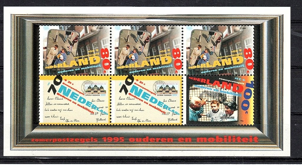 Nvph 1642 postfris blok 1995, Postzegels en Munten, Ophalen of Verzenden, Na 1940, Postfris