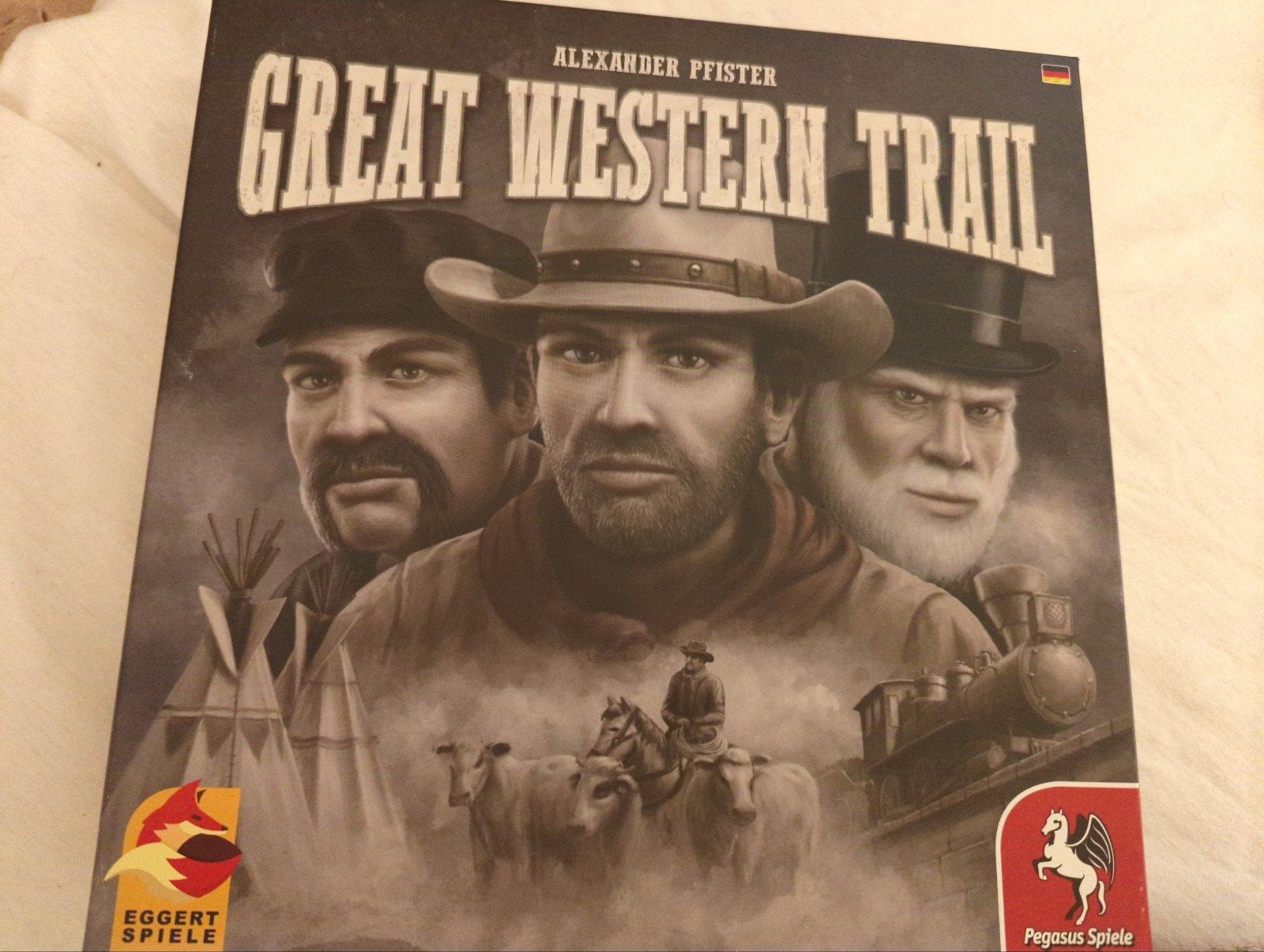 Great Western Trail + Rails to the North bordspel (gesleevd), Hobby en Vrije tijd, Gezelschapsspellen | Bordspellen, Ophalen of Verzenden