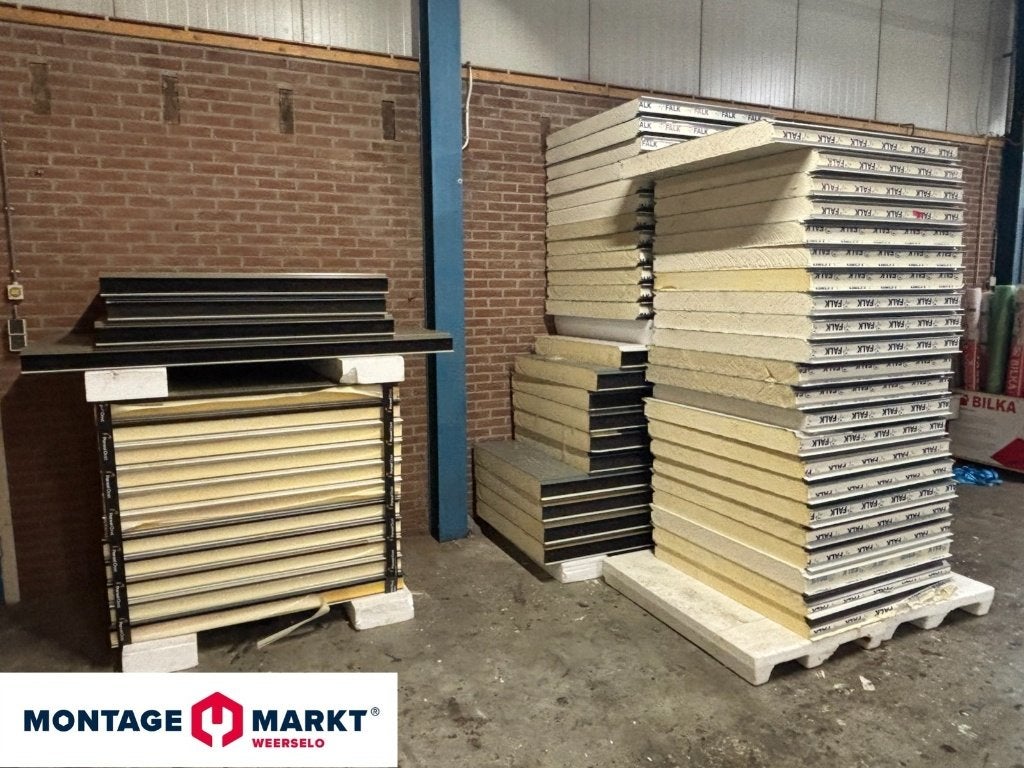 C-keus sandwichpanelen | Dak & Wand | Goedkoop | >3000 mm, Doe-het-zelf en Verbouw, Platen en Panelen, Ophalen, Zo goed als nieuw