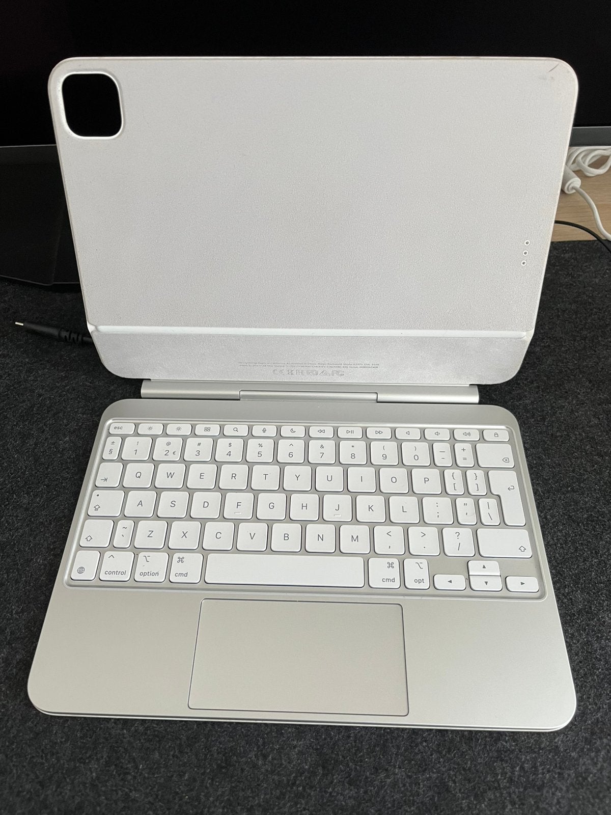 Apple Magic Keyboard for iPad Pro 11-inch M4/M5, Computers en Software, Apple iPad, Wit, 11 inch, Ophalen of Verzenden