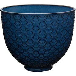 KitchenAid 5-Qt. Keramische Kom - Mermaid Lace Blauw, Ophalen, Nieuw, Steen/keramiek, Overige merken