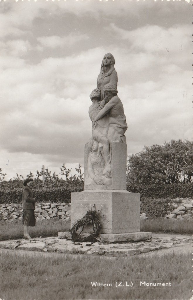 WITTEM Monument, Verzenden, 1960 tot 1980, Gelopen, Limburg