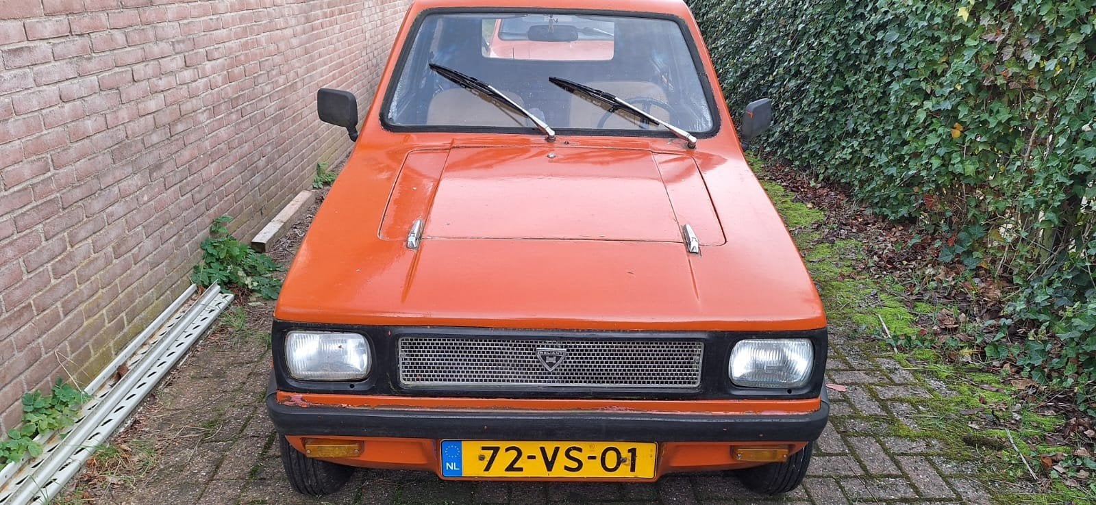 Reliant Kitten 0.8 DL 1978 oranje (2 stuks), Auto's, Achterwielaandrijving, 540 kg, Origineel Nederlands, Handgeschakeld