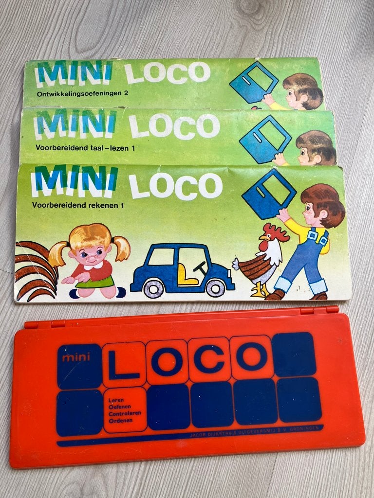 Nostalgie: Mini Loco, Kinderen en Baby's, Speelgoed | Educatief en Creatief, Ophalen, Gebruikt, Rekenen