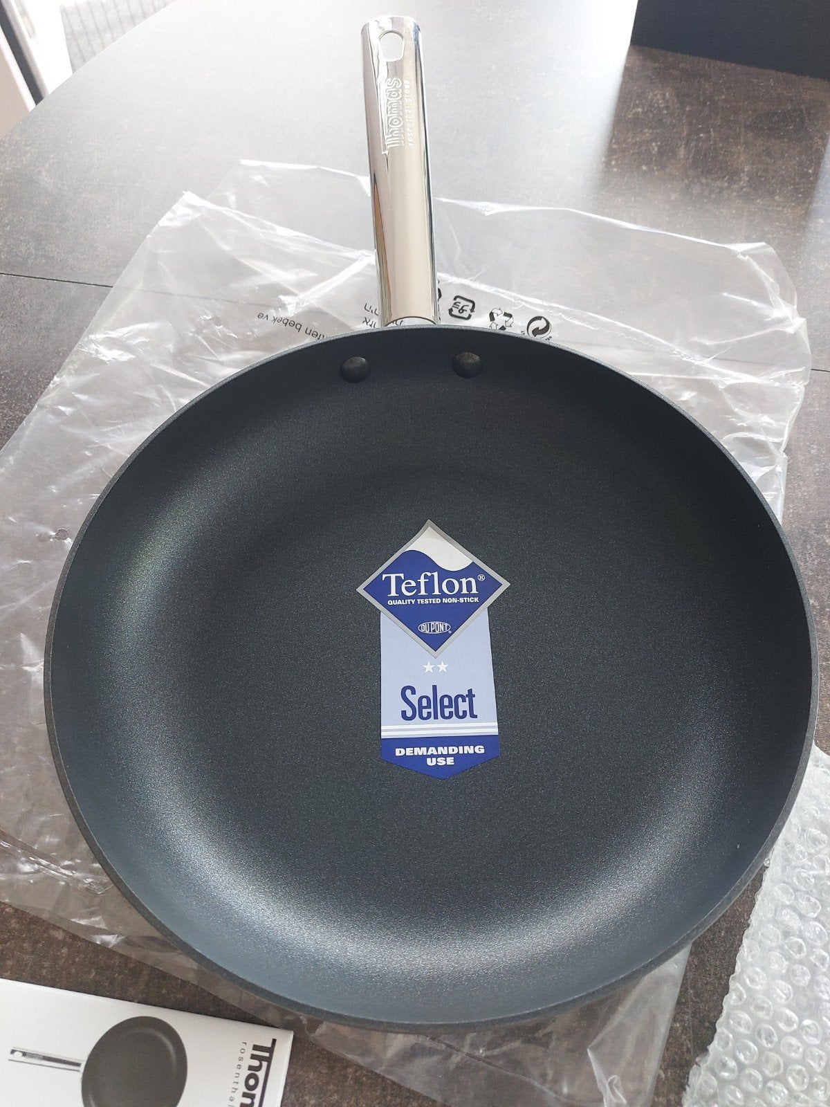Thomas Koekenpan met anti aanbaklaag, 26 cm, Ophalen of Verzenden, Nieuw, Koekenpan of Braadpan