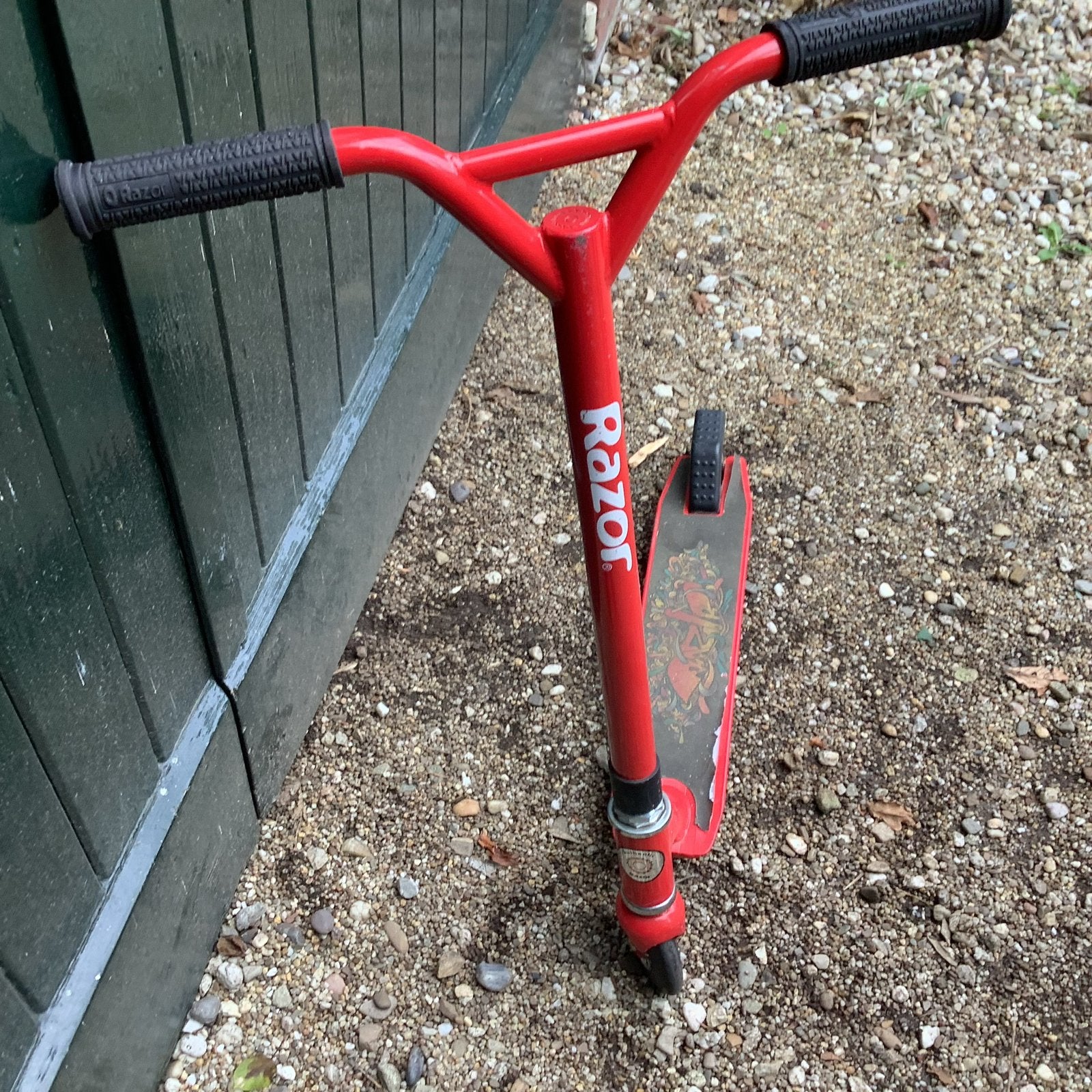 Razor step rood - Gebruikt maar in goede staat, Ophalen, Gebruikt, Gewone step