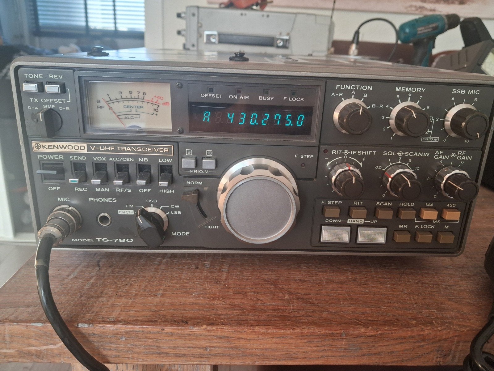 kenwood TS-780  V-UHF  all mode, Telecommunicatie, Ophalen of Verzenden, Zo goed als nieuw