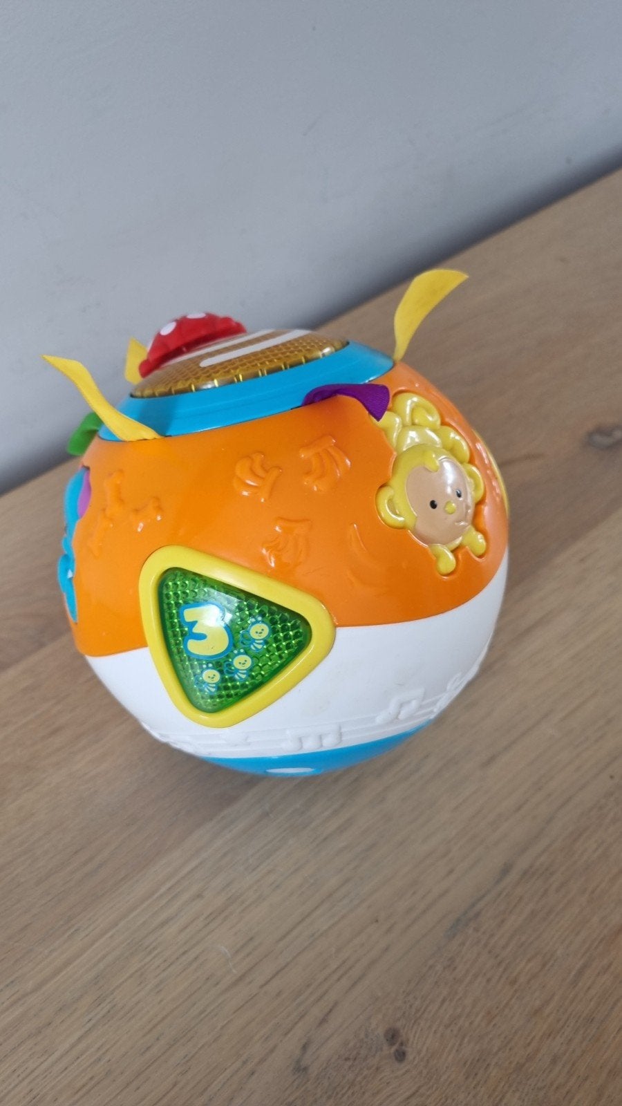 VTech  - Interactieve speelbal, Kinderen en Baby's, Ophalen of Verzenden, Gebruikt, Overige typen, Met licht