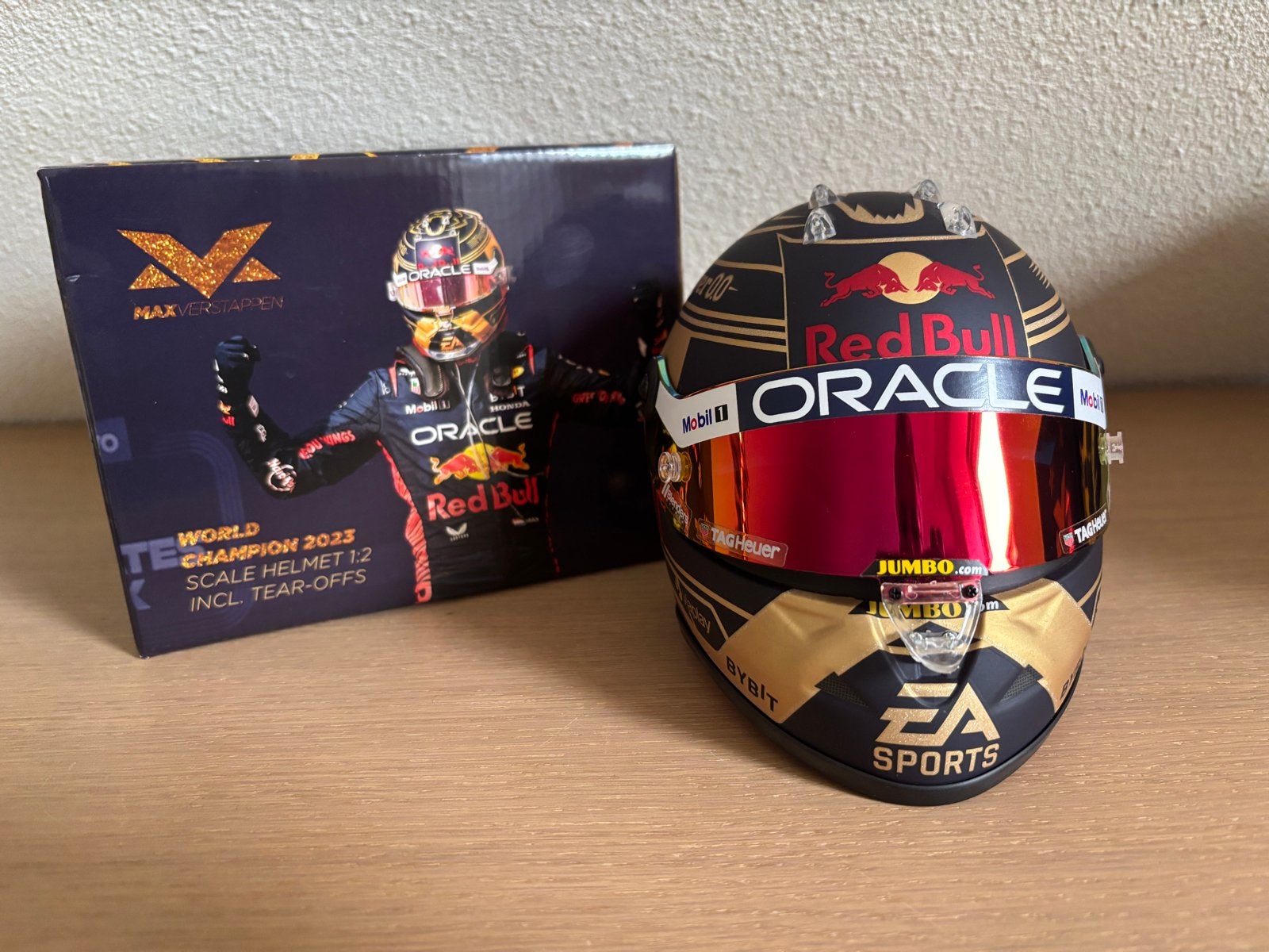 Max Verstappen 1:2 World Champion Editie 2023, Ophalen of Verzenden, Nieuw, Formule 1