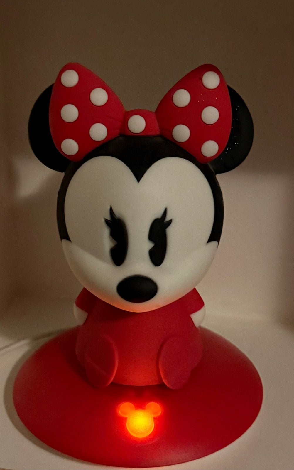 Disney Mnnie Mouse slaaplampje, Verzamelen, Ophalen of Verzenden, Mickey Mouse, Zo goed als nieuw