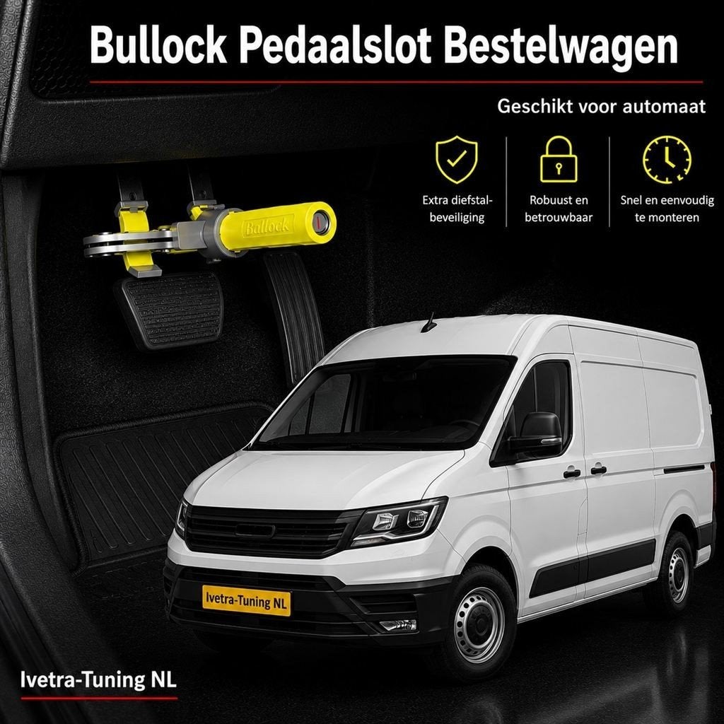 Bullock Pedaalslot Automaat Bestelwagen, Ophalen of Verzenden, Info@ivetra-tuning.nl | www.ivetra-tuning.nl, Ivetra-Tuning NL