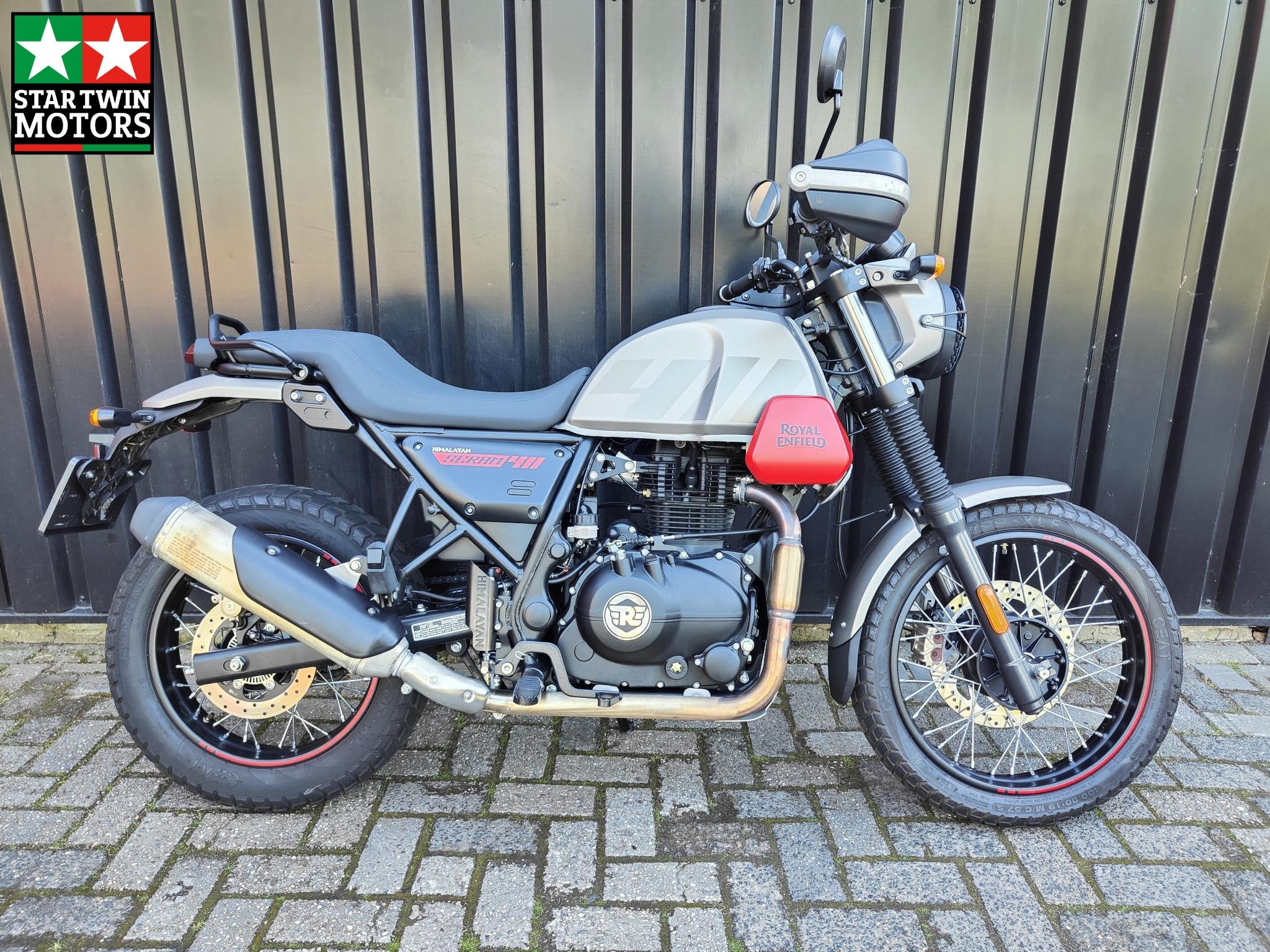 Royal Enfield Scram 411, Motoren, Motoren | Royal Enfield, LED Verlichting, 411 cc, Bedrijf, Toermotor