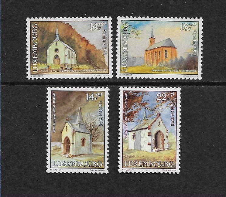 Postzegels   Luxemburg     1284/1287  PF, Ophalen of Verzenden, Luxemburg, Postfris