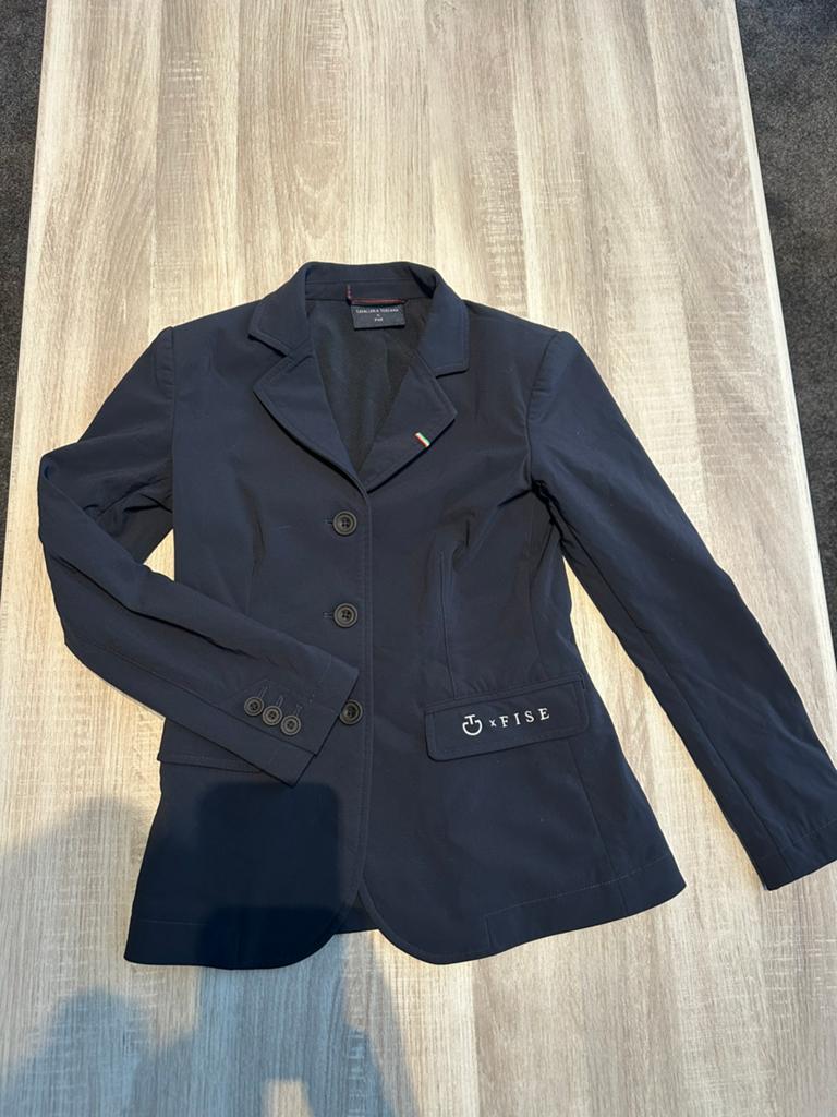 Cavallaria toscana x fise wedstrijdjasje maat 10, Ophalen of Verzenden, Zo goed als nieuw, Dressuur, Bovenkleding