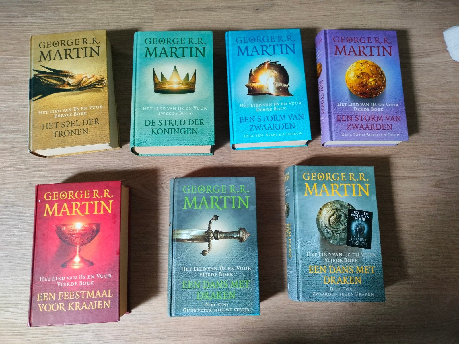 Game of Thrones reeks Nederlands Hardcover, Boeken, Fantasy, Ophalen of Verzenden, Zo goed als nieuw