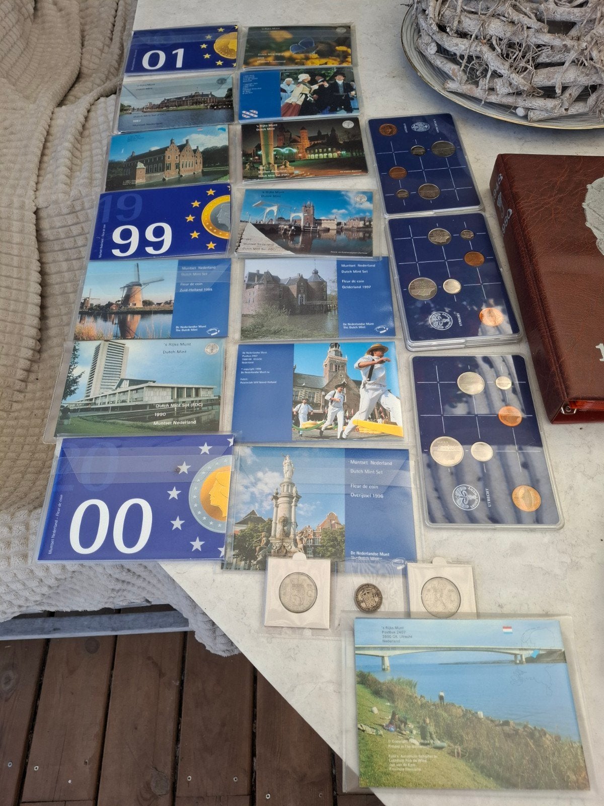 Nederlandse munten album compleet (zonder zilver), Ophalen of Verzenden