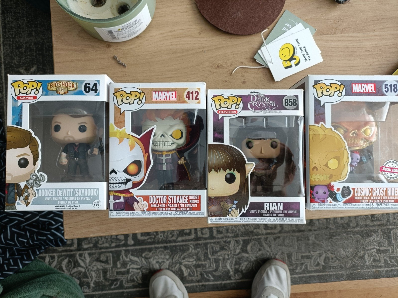 Funko Pop! Marvel, Bioshock & The Dark Crystal Figuren, Ophalen of Verzenden, Nieuw