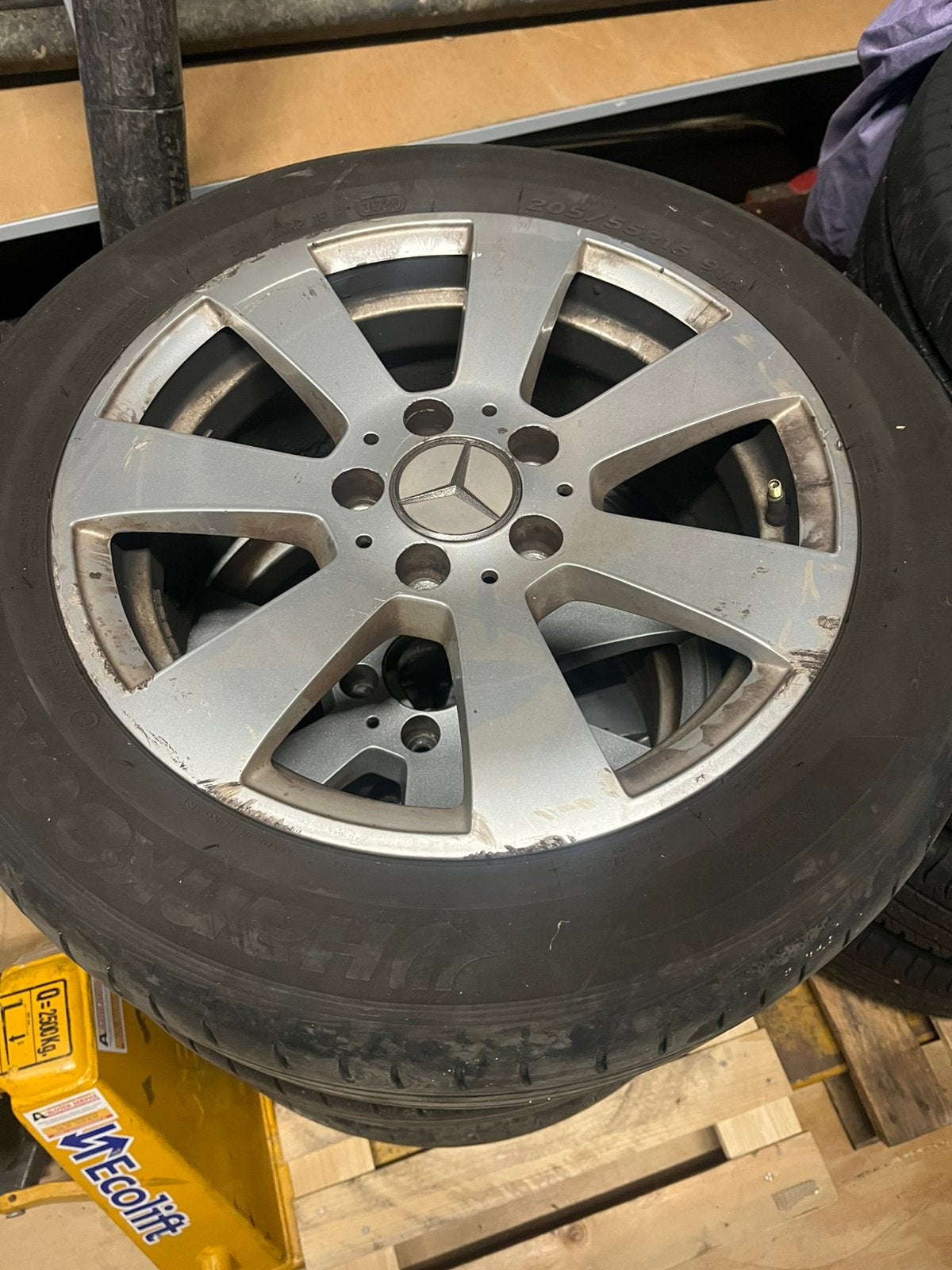 Mercedes velgen 16 inch, Auto diversen, Wieldoppen, Ophalen, Zo goed als nieuw