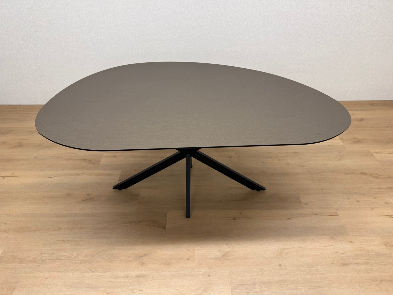 Organische eettafel 180x120 - Koper HPL - Direct Leverbaar, Huis en Inrichting, 100 tot 150 cm, Ophalen of Verzenden, Zo goed als nieuw