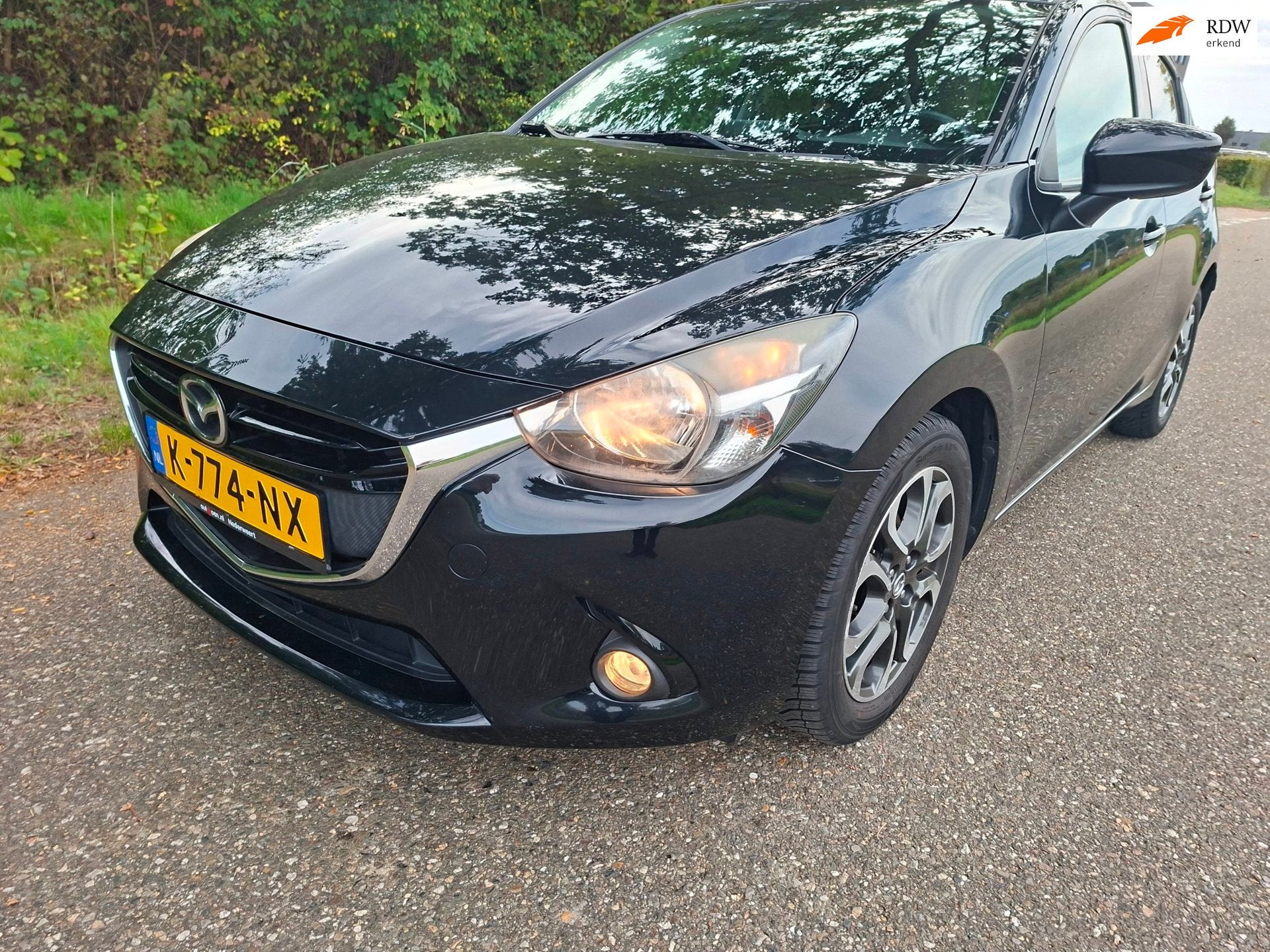 Mazda 2 1.5 Skyactiv-G GT-M heel mooi veel extras, Voorwielaandrijving, Gebruikt, 4 cilinders, Verwarmde buitenspiegels