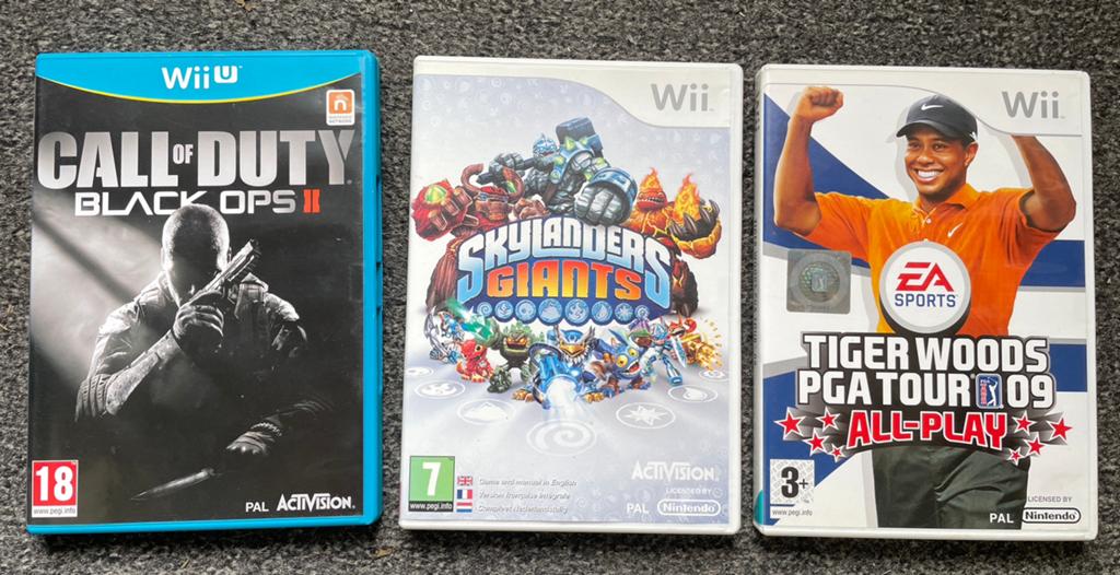 3 Wii spelletjes, Ophalen of Verzenden, Zo goed als nieuw, Sport, 3 spelers of meer