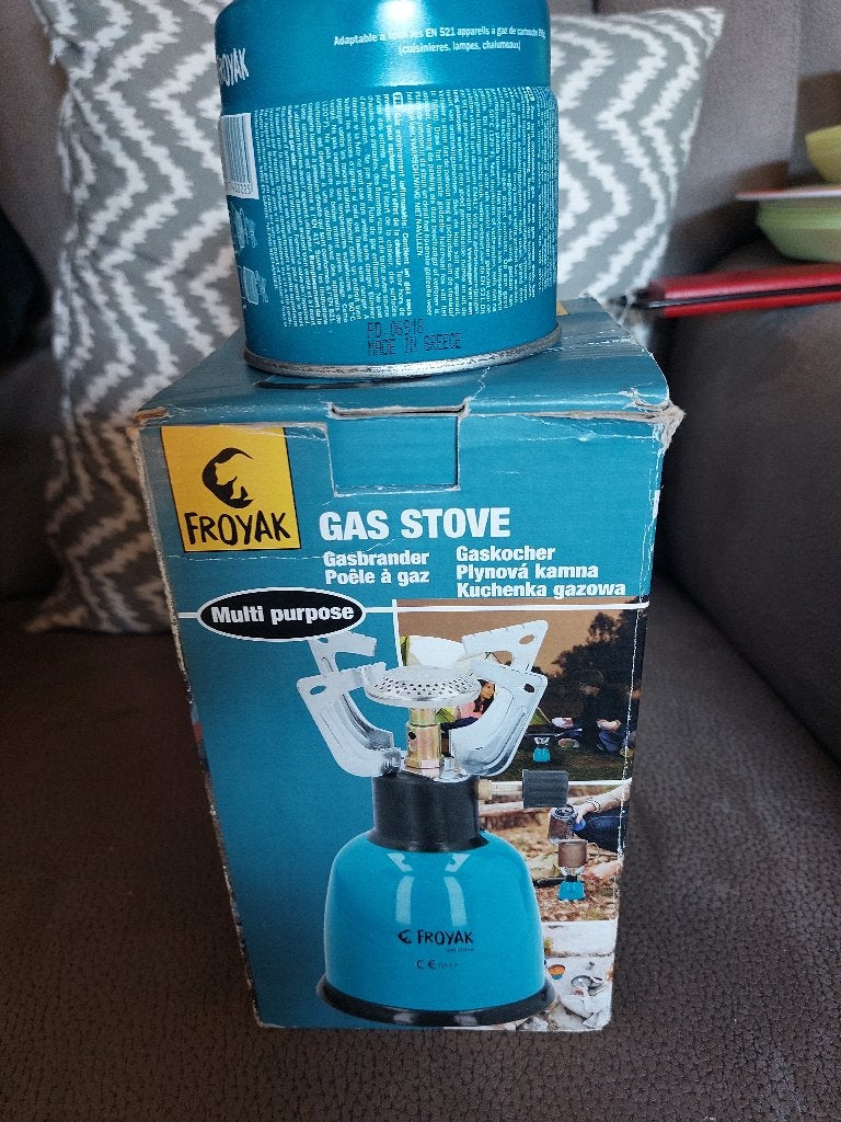1 gas brandertje om te  te koken, Caravans en Kamperen, Kampeeraccessoires, Ophalen of Verzenden
