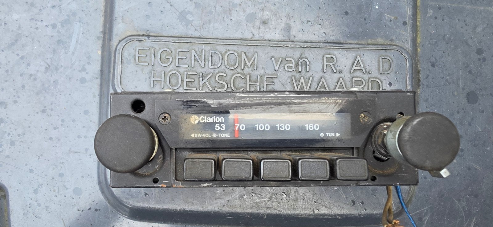 Radio Clarion oldtimer, Ophalen of Verzenden