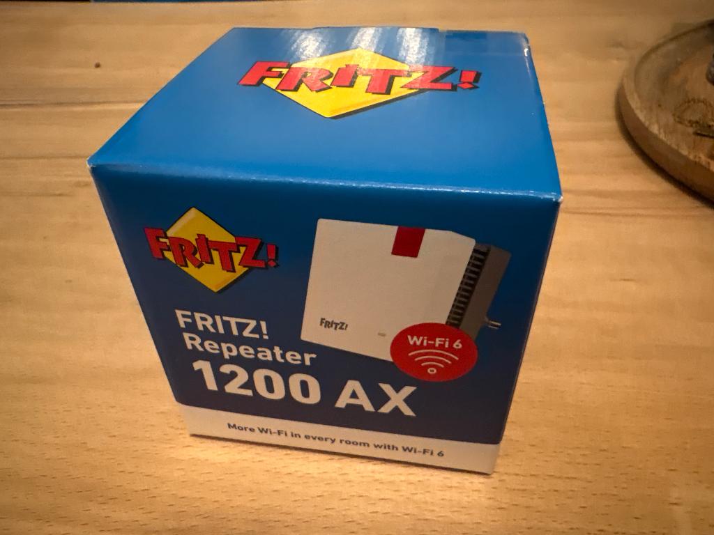 FRITZ!Repeater 1200 AX, Computers en Software, WiFi-versterkers, Ophalen of Verzenden, Nieuw, Fritz