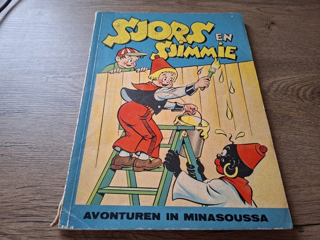 Strip : Sjors en Sjimmie Avonturen in Minasoussa !!, Eén stripboek, Ophalen of Verzenden, Gelezen