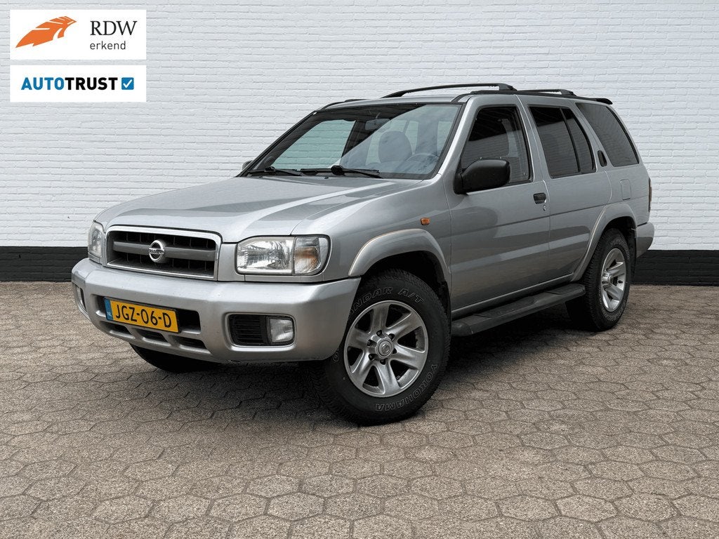 Nissan PATHFINDER 4X4 Automaat SCHUIFDAK l V6 l LEDER l TREK, Auto's, Nissan, Automaat, Gebruikt, Zwart, Leder