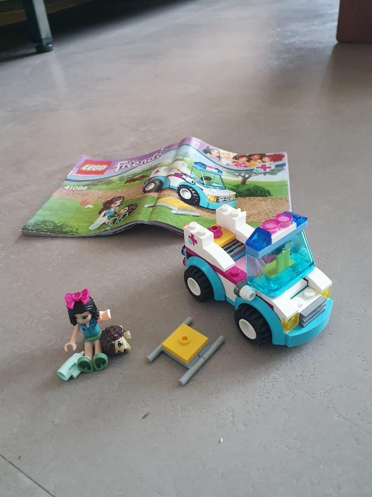 Lego Friends Dierenambulance 41086, Compleet, Lego, Friends, Ophalen of Verzenden