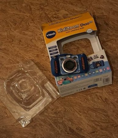 Vtech KidiZoom Duo - Digitale camera voor kinderen, Kinderen en Baby's, Ophalen of Verzenden, Zo goed als nieuw, 4 tot 6 jaar