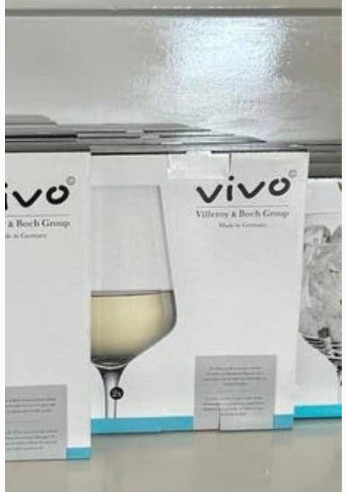 Villeroy & Boch Vivo Voice Basic 2 Wijnglazen kristal doos, Huis en Inrichting, Keuken | Servies, Ophalen, Nieuw, Glas, Glas of Glazen