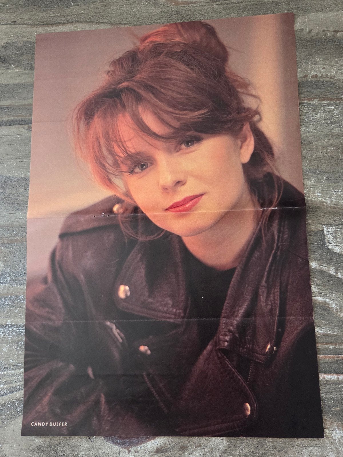 Candy Dulfer Poster - Vintage, Ophalen of Verzenden, Zo goed als nieuw, A1 t/m A3, Muziek