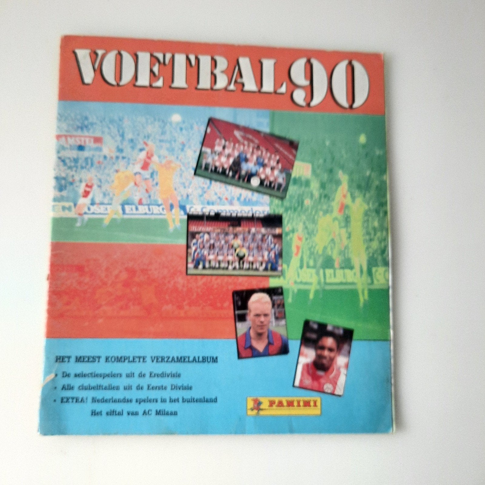 Voetbal 90 Panini met Rijkaard en Romario, Verzamelen, Sportartikelen en Voetbal, Ophalen of Verzenden, Buitenlandse clubs