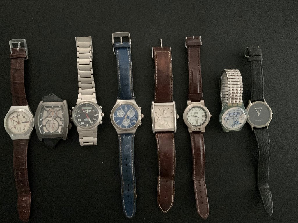 Verzameling horloges, Overige merken, Overige materialen, Gebruikt, Polshorloge