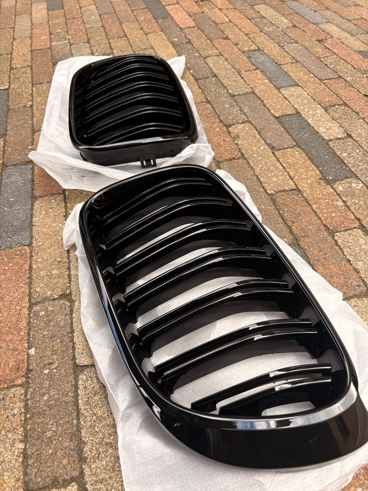 BMW X3/X4 F25/F26 grill hoogglans zwart, Ophalen of Verzenden, Nieuw, BMW, Bumper