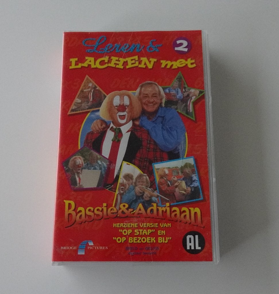 Leren & Lachen met Bassie en Adriaan Deel 2 - Nieuw in Seal, Ophalen, Alle leeftijden, Kinderprogramma's en -films, Overige typen